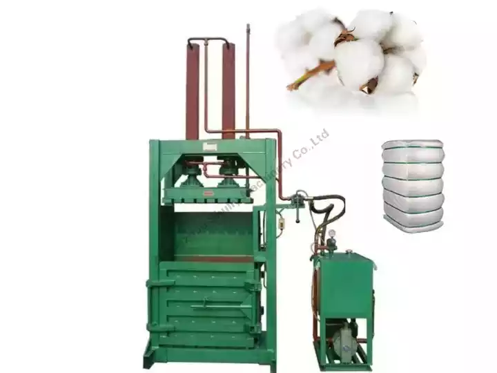 Cotton baling machine | cotton pressing machine
